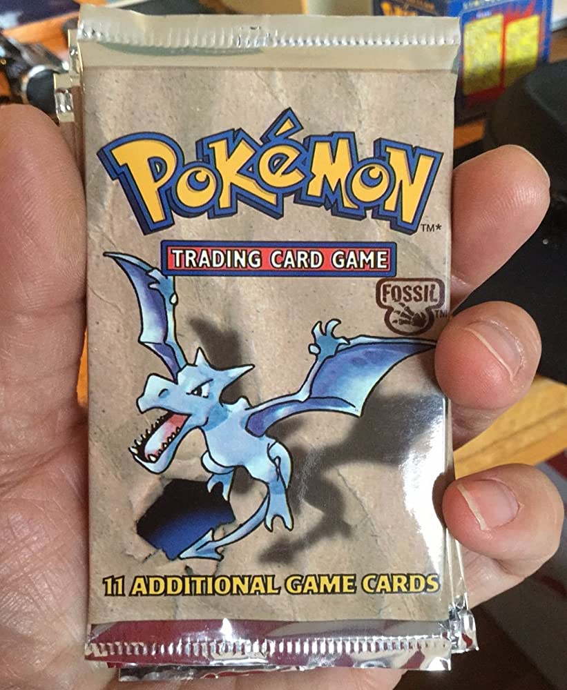 first edition fossil booster box Buy (NEW) WOTC 1st Edition Fossil Box Pack (#2)