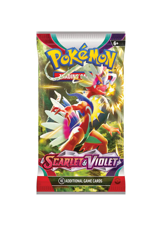 (NEW) Scarlet & Violet Booster Pack (New) - Fire Packs